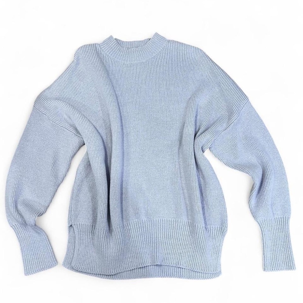 By Together Soft Purple Mockneck Sweater
